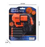 DART BLASTER W/ 4 DARTS SHOOTS UPTO 25 FEET