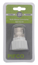 PIFCO BULB MOUNT CONVERTER (BAYONET) B22 - GU10