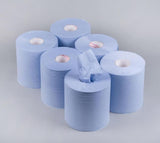 BLUE ROLL CLEANING TOWEL 6 PACK