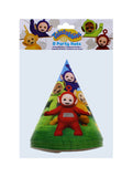 8PK PARTY HAT TELETUBBIES