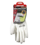PU COATED DECORATORS GLOVES L