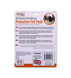 ASSORTED SELF ADHESIVE PROTECTIVE FELT PADS 38