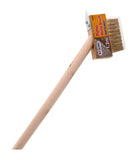 1.2M WEED BRUSH W/LONG WOODEN HANDLE