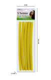 5PK RYSONS TWISTEE HAIR ROLLERS 22X1.8CM