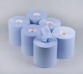 BLUE ROLL CLEANING TOWEL 6 PACK