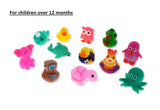 4PK ASSORTED BATH TOYS