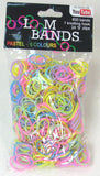 600 ASSORTED  LOOM BANDS KIT-PASTEL COLOURS