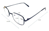 READING GLASSES-METAL FRAME