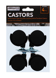4PC CASTORS 40MM