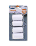4PC SEWING THREAD BLACK & WHITE