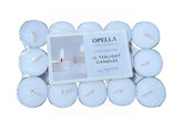 OPELLA NON-FRAGRANCED TEA LIGHT CANDLE