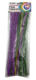 40PC TINSEL PIPE CLEANERS CRAFT