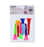RYSONS 6PK ASSORTED NOVELTY TRUMPETS