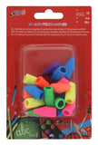 20PK KIDS ERASER PENCIL TOP