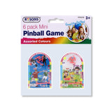RYSONS 6PK NOVELTY PINBALL GAME