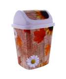 SMALL DUSTBIN W/PRINT