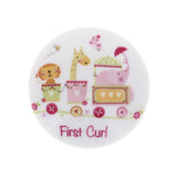FIRST CURL GIRL CERAMIC TRINKET BOX