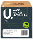 60PK WAGE PACKET ENVELOPES