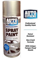 400ML SPRAY PAINT FOR PERFECT FINISH SILVER BODY