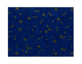 STAR DARK BLUE TABLE COVER NONWOVEN