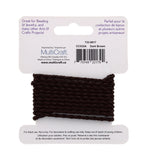 JEWELLERY / CRAFT CORD DARK BROWN