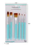 6 PK FONDANT CAKE DECORATING BRUSH SET