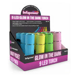 Infapower 9 LED Glow in Dark Torch