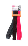 GOODY 3PK SLIDEPROOF HEADBANDS