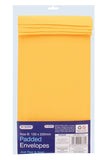 5 PADDED ENVELOPES SIZE B 120X220MM
