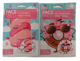 20ML PRINTED SHEET MASK DOUGHNUT/MARSHMALLOW