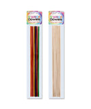 6PC ASSORTED WOOD DOWELS