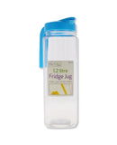 1.2L FRIDGE JUG SQUARE (4 COLOURS)