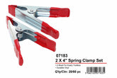 JAK 2PK 4 SPRING CLAMP SET