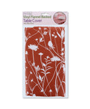 ASSORTED VINYL FLANNEL BACKED TABLE COVER