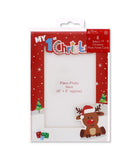 8PK BABY'S 1ST XMAS PHOTO FRAME CARDS