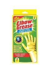 1PK ELBOW GREASE ANTI BACTERIAL GLOVES-L