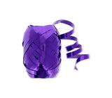 PURPLE METALLIC CURLING RIBBON ROW