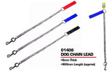 PET BUDDIES DOG CHAIN LEAD 90CM X 6CM