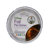 5 DEEP FOIL PIE DISHES