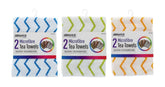 2PCS MICROFIBER TEA TOWELS