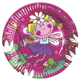 FUNKY FAIRY PAPER PLATES 23CM- 8PK