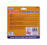 11PC PRECISION SCREWDRIVER