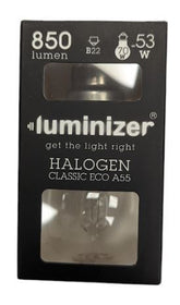 LUMINIZER B22 HALOGEN BULB 70W WARM WHITE