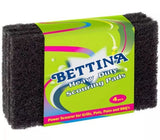 4PK BETTINA HEAVY DUTY SCOURING PADS GREEN