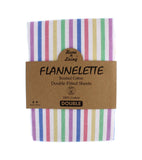 FITTED DOUBLE FLANNELETTE CANDY