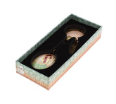 SANTORO OVAL METAL & GLASS PRINCESS & FOX