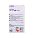 10PC ASSORTED ELASTICS