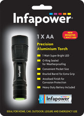 Infapower 1AA Precision Aluminium Torch