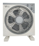 12" PLASTIC BOX FAN 360 DEGREE ROTATION