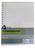 A4 PUNCHED REFILL LOOSE WRITING PAPER